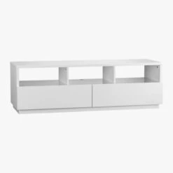Chill High-Gloss White Media Console 60'' -Home Furnishings Store ChillMediaConsole3QF10
