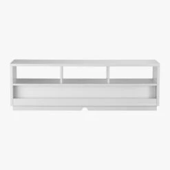 Chill High-Gloss White Media Console 60'' -Home Furnishings Store ChillMediaConsoleAV3F10