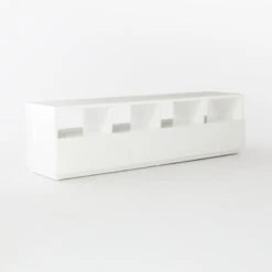 Chill High-Gloss White Media Console 80'' -Home Furnishings Store ChillMediaConsoleLarge3QSSS21