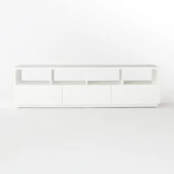 Chill High-Gloss White Media Console 80'' -Home Furnishings Store ChillMediaConsoleLargeSOSSS21