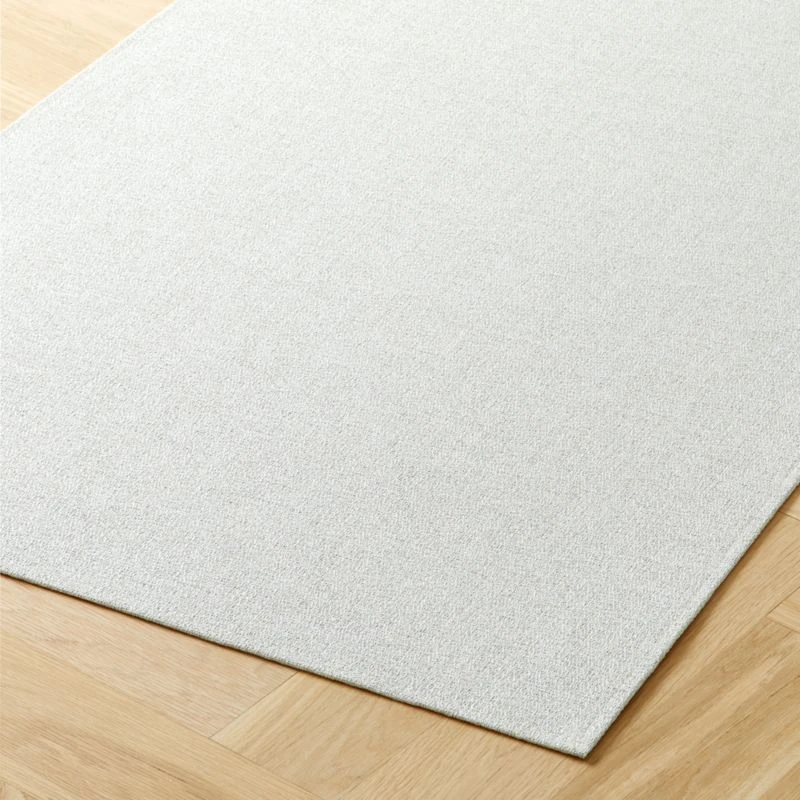 Chilewich® White Boucle Utility Mat 2.5'x9' 5 Chilewich® White Boucle Utility Mat 2.5'x9' - Image 3