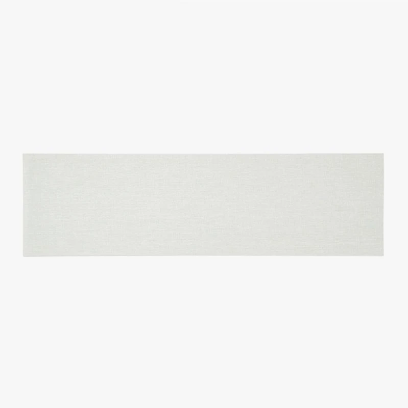 Chilewich® White Boucle Utility Mat 2.5'x9' 3 Chilewich® White Boucle Utility Mat 2.5'x9'