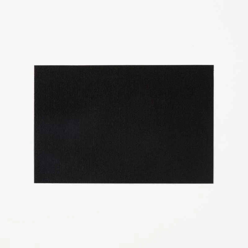Chilewich® Solid Black Shag Utility Mat 2'x3' 3 Chilewich® Solid Black Shag Utility Mat 2'x3'