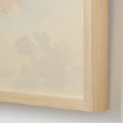 'Clouds Against Blue Sky' Framed Acrylic Painting By Abraham Teerlink 20''X16'' -Home Furnishings Store CloudsAgnstBlueSky20X16ROF23