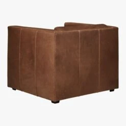 Club Leather Lounge Chair -Home Furnishings Store ClubChairHarnessCuero3QBS19