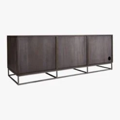 Congo Wood Media Console 56'' -Home Furnishings Store CongoMediaCredenzaAV4S16