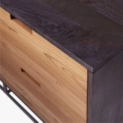 Congo Wood Media Console 65'' -Home Furnishings Store CongoMediaCredenzaLargeAVS17