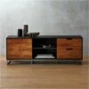 Congo Wood Media Console 56'' -Home Furnishings Store CongoMediaCredenzaSHS16 1x1