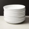 Contact White Pasta Bowl Set Of 8 2 Contact White Pasta Bowl Set Of 8 -Home Furnishings Store ContactPastaBowlS8SHF19