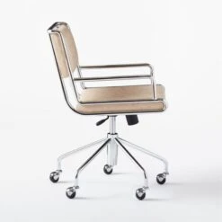 Court Pearl Vegan Leather Office Chair -Home Furnishings Store CourtOfficeChairSDSSS21