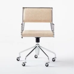 Court Pearl Vegan Leather Office Chair -Home Furnishings Store CourtOfficeChairSOSSS21