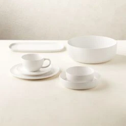 Crisp Matte White Serving Bowl -Home Furnishings Store CrispMatteWhiteCollectionFHS21