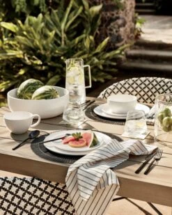 Crisp Matte White Salad Plats Set Of 8 10 Crisp Matte White Salad Plats Set Of 8 -Home Furnishings Store CrispMatteWhiteDinnerwareM20 2