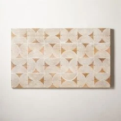 Cultivo Geometric Wood Wall Art -Home Furnishings Store CultivoWoodWallArtSHS20