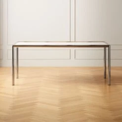 Cy Metal And Marble Dining Table