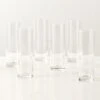 Cylinder Champagne Flute Set Of 6 -Home Furnishings Store CylinderChmpgnFlutesS6SHF22