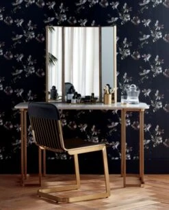 Solid Brass Studio Pencil Cup 19 Solid Brass Studio Pencil Cup -Home Furnishings Store DahliaMarbleDeskRakeBrassJL19