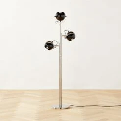 Daltrey Black Metal Floor Lamp