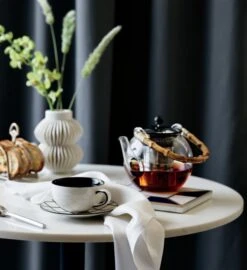 Bolt White Linen Napkin Set Of 4 -Home Furnishings Store DashCupAndSaucerBoltWhiteJL19