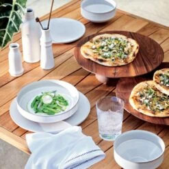 Dolce 4-Piece White Dinnerware Set With Pasta Bowl -Home Furnishings Store DolceDinnerwareMartaOpticAP21 1x1 1