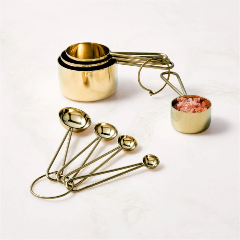 Dose Champagne Gold Measuring Cups 5 Dose Champagne Gold Measuring Cups - Image 3