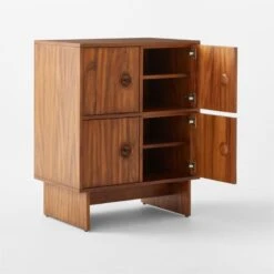 Drysdale Wood Bar Cabinet 16 Drysdale Wood Bar Cabinet -Home Furnishings Store DrysdaleBarCabinet3QAVSSF22