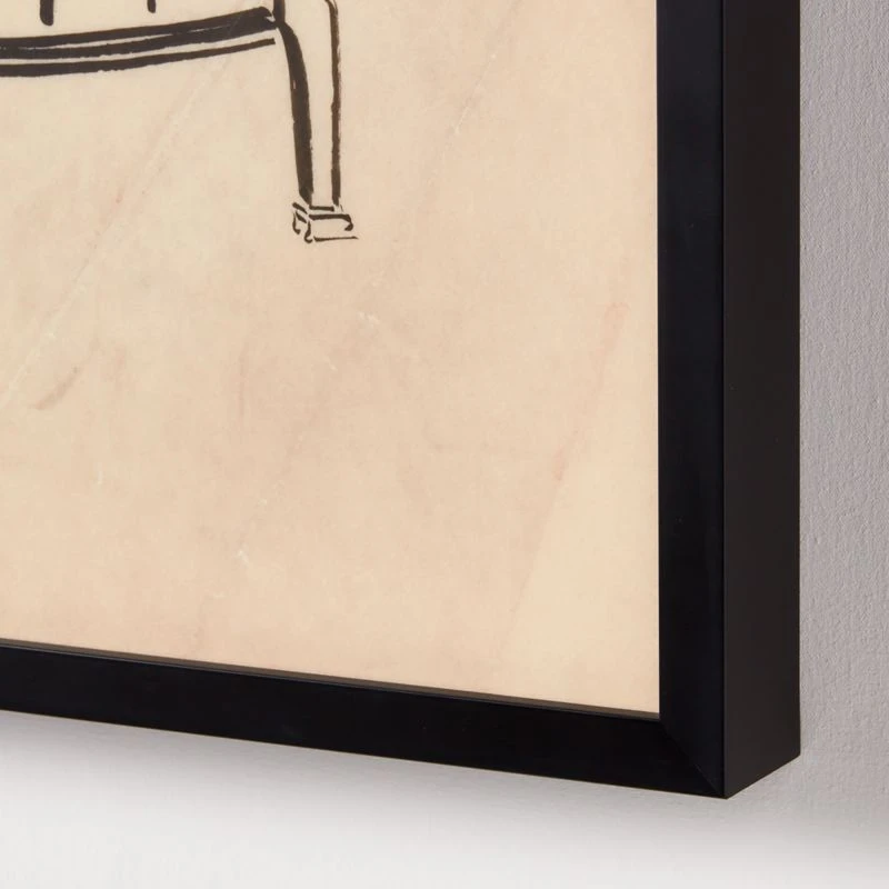 'Design For A Monumental Bench' Framed Reproduction By Carel Adolph Lion Cachet 18''x22'' 5 'Design For A Monumental Bench' Framed Reproduction By Carel Adolph Lion Cachet 18''x22'' - Image 3