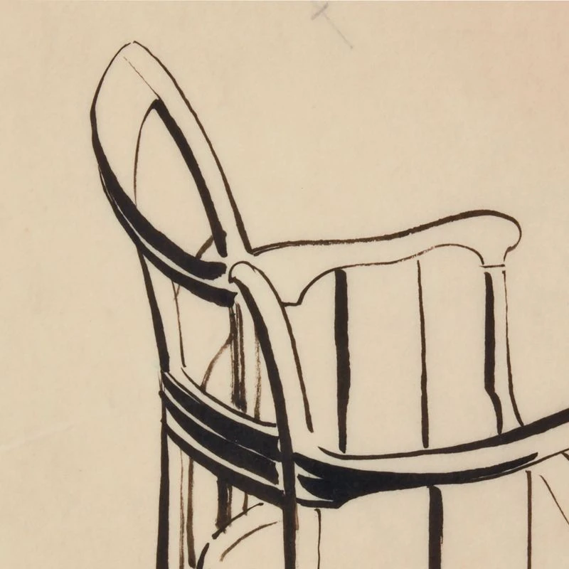 'Design For A Monumental Bench' Framed Reproduction By Carel Adolph Lion Cachet 18''x22'' 4 'Design For A Monumental Bench' Framed Reproduction By Carel Adolph Lion Cachet 18''x22'' - Image 2