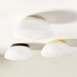 Dufrene Polished Nickel Flush Mount Light -Home Furnishings Store DufreneFlushMountGroupFHS23