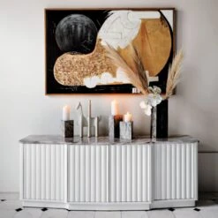 Don Chisciotte Ivory Object -Home Furnishings Store EarlMarbleMediaCredenzaJL20 1x1