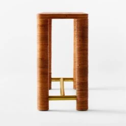 Edie Rattan Console Table 10 Edie Rattan Console Table -Home Furnishings Store EdieRattanConsoleSDSSS22