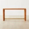 Edie Rattan Console Table -Home Furnishings Store EdieRattanConsoleSHS22