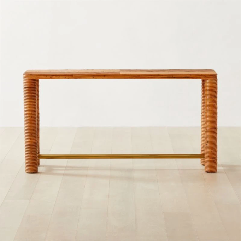 Edie Rattan Console Table 3 Edie Rattan Console Table