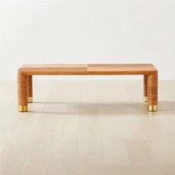 Edie Rectangular Rattan Coffee Table