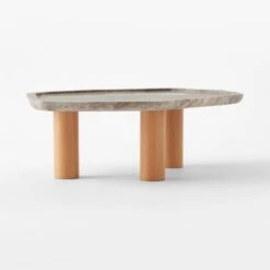 El Verano Travertine Coffee Table -Home Furnishings Store ElVeranoCoffeeTable3QSSS22