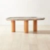 El Verano Travertine Coffee Table -Home Furnishings Store ElVeranoCoffeeTableSHS22