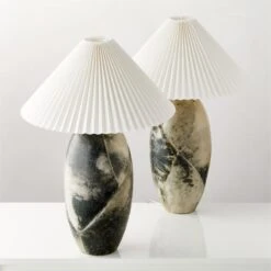 Enora Pieced Vellum Table Lamp -Home Furnishings Store EnoraVellumTableLampAV2SHF23