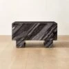 Enyo Square Grey Marble Side Table -Home Furnishings Store EnyoGryMblSideTableSHS23