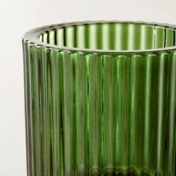 Ezra Green Glass Tealight Candle Holders Set Of 6 -Home Furnishings Store EzraGreenTealightHolderAVSHF23