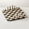 Famiglia Modern Stainless Steel Chess Set -Home Furnishings Store FamigliaChessSetSHF22