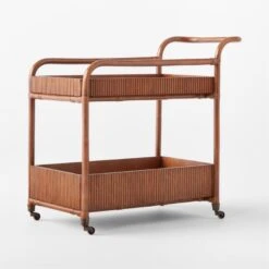 Feliz Rattan Bar Cart -Home Furnishings Store FelizRattanBarCart3QSSF21