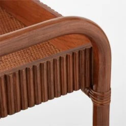 Feliz Rattan Bar Cart -Home Furnishings Store FelizRattanBarCartAVSSF21