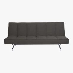 Flex Tufted Grey Sleeper Sofa -Home Furnishings Store FlexSofaGravelF8