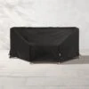Foss Outdoor Corner Chair Cover -Home Furnishings Store FossRttnArmlssCrnrChrCoverS22 3D