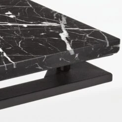 Fullerton Black Metal Desk With Black Marble Top 13 Fullerton Black Metal Desk With Black Marble Top -Home Furnishings Store FullertonModBkDskWTwoLegsAVF20