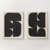 'Function' Wall Art Set Of 2 -Home Furnishings Store FunctionS2SHF23