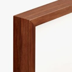 Gallery Walnut Picture Frame With White Mat 11"x14" -Home Furnishings Store GalleryFrm18X24WlntWhtMtAVF18