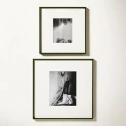 Gallery Green Picture Frame With White Mat 8"x10" -Home Furnishings Store GalleryGreenFrmCllctnWMtsFHS23