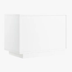 Gallery 2-Drawer High-Gloss White Nightstand -Home Furnishings Store GalleryNighstand3QBS19