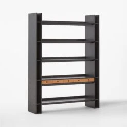 Genova Black Ebonized Oak Bookcase 19 Genova Black Ebonized Oak Bookcase -Home Furnishings Store GenovaEbdOakPrstBkCs3QAVSSF22